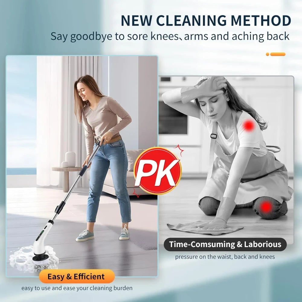 Electric Rotating Floor Scrubber