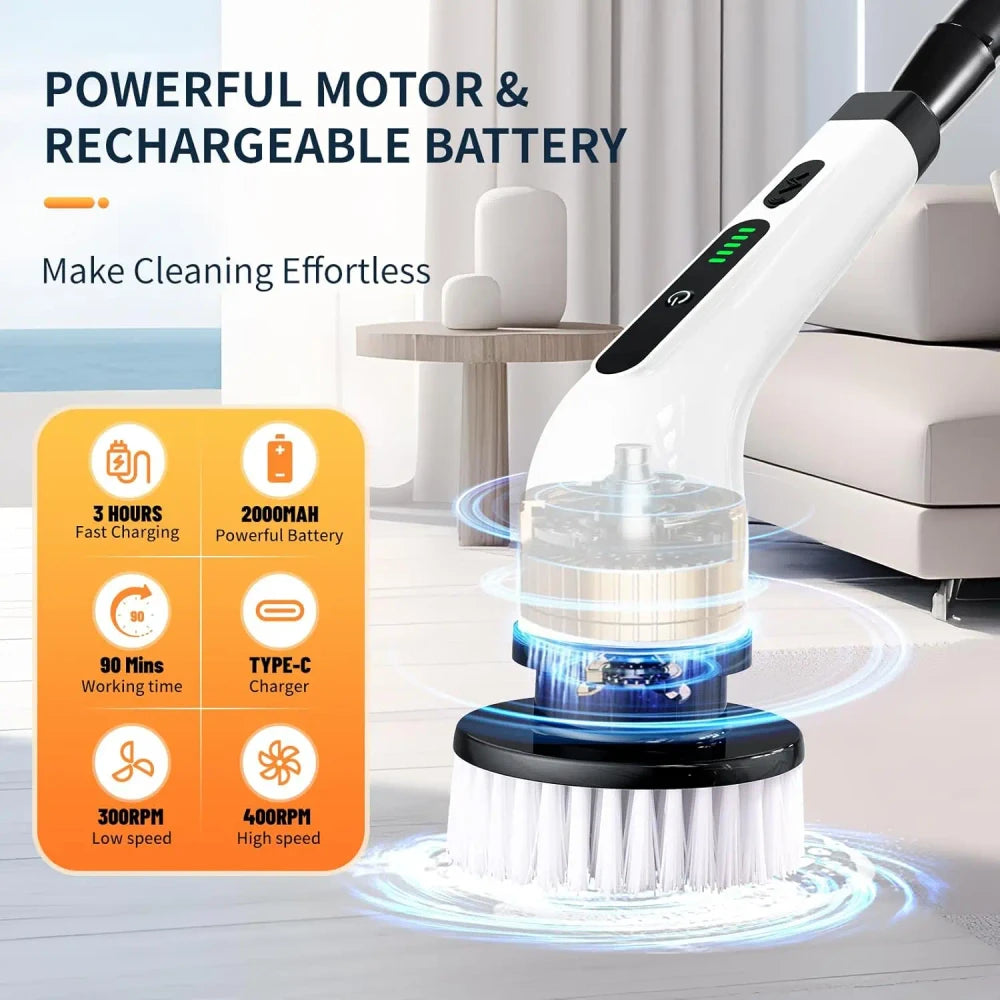 Electric Rotating Floor Scrubber